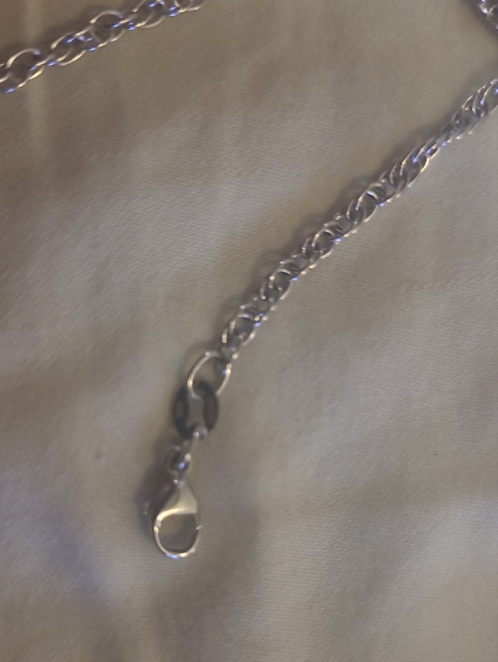 James Avery 24 Inch Sterling Silver Twisted Rope Necklace - Picture 3 of 3